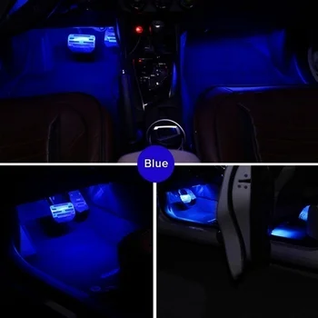 Mini LED Auto Light Auto Interiéru USB Atmosféru Svetla Plug Dekor Lampa Noc Núdzové Osvetlenie Auto Produkty Auto Príslušenstvo 1PC