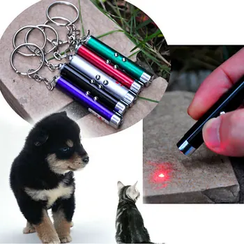 Nové LED Svetlo, Laserové Hračky Červené Laserové Pero Dráždiť Mačky Prúty Viditeľné svetlo Laserpointer Zábavné Interaktívne Tovaru Pre domáce Zvieratá 5 Farieb