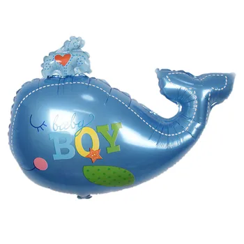 2020 Nový Štýl Veľryba Hélium Fólie Tvar Balón Narodeninové Party Dekorácie Dodávky baby sprcha
