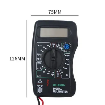 1Pcs Multifunkčné Multimeter Tester Voltmeter LCD Digitálny Multimeter Nie sú Zahrnuté Batérie
