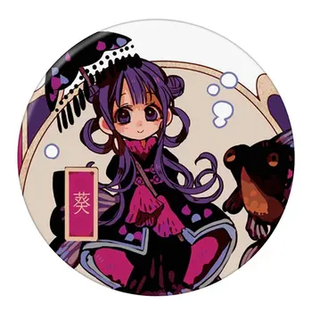 8 ks Wc-Viazané Hanako-kun Cosplay Odznaky Jibaku Shounen Tašky Brošňa Ikonu Zbierky Nene Yashiro Breastpin
