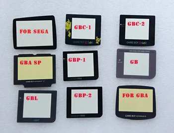 50 KS/VEĽA Obrazovke Objektív Pre Gameboy Color pre VOP GBASP/GBL/GBP/GB/GBA Náhradné Sklo
