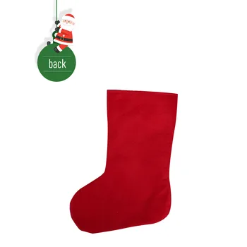 2 ks Vianočné Ponožky Santa Claus Snowflake Osadenie Vianoce Domáce Dekorácie Candy Bag Deti Darčeková Taška Vianočný Strom Ornament Dodávky