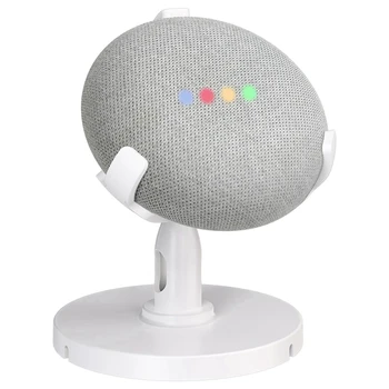 Stolný Držiak pre Google Domov Mini Hlas Asistentov, o 360 stupňov a Otáčať, stolnému Stojanu Mount - Vylepšuje Zvuk Viditeľnosť a Appe