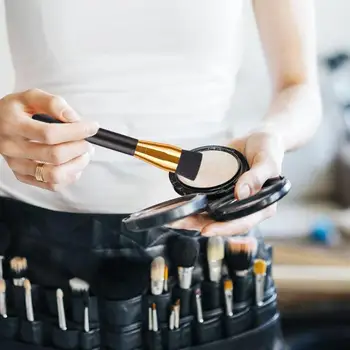 6pcs Profesionálny make-up Sada štetcov Viacúčelový Silné Uchopenie Moci Kozmetické Nadácie Kefa Krásy Tool Kit