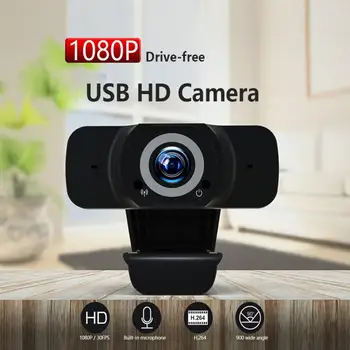 1080P HD Webová Kamera S Mikrofónom USB Kamery Počítač, Kameru Pre videohovory
