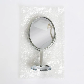 Zrkadlo na nohy, obojstranná, s zväčšenie, zrkadlový povrch, 8 x 9.5 cm, strieborná farba Domova
