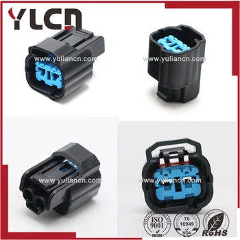 Vysoká Kvalita 2pin auto plastové čierna žena vodotesný kábel konektor 6189-0552