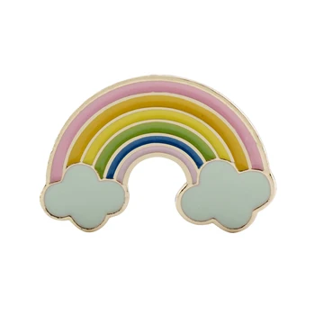 Multi-štýl Rainbow Kolíky Tvorivé Brošňa значки Tričko Taška Klope Odznak 1pc Veľkoobchod Estetické Smalt Pin Šperky Darček