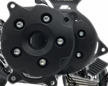 NOVÉ Čierne CNC Motocykel Motor Statorového Kryt/Engine Ochranný Kryt Pre KAWASAKI Z800 2013-2016 doprava Zadarmo