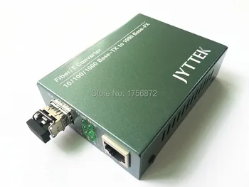 1,25 G SFP Vlákniny Media Converter,10/100/100M SFP Vlákniny Media Converter, Externé PSU Single-mode Dvakrát fiber0.5 KM 850NM LC ,