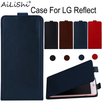 AiLiShi Prípade Pre LG Odráža Luxus, Flip Top Kvality PU Kožené puzdro LG Exkluzívny Telefón Ochranný Kryt Kože+Sledovania
