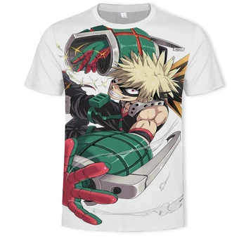 Letné módy bežné značky kolo krku t-shirt mužov 3D tlač anime tričko krajiny žena muž t-shirt Harajuku t tričko