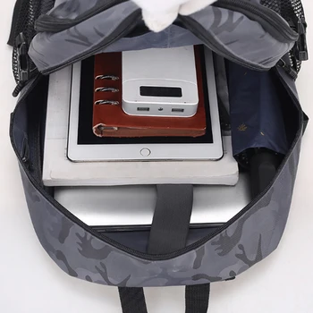Vonkajšie Nepremokavé Veľké 17 Palcový Notebook Taška Muž, USB Dizajn, Športový Batoh Cestovný Batoh Lezenie, Kempovanie Školské Tašky