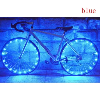 20Led Ocele Svetlo Horský Bicykel Noc na Koni String Svetlá Kolies Svetlá #20
