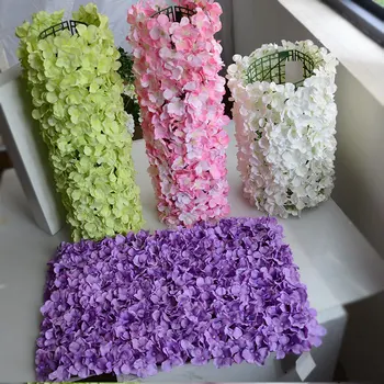 5 ks Rad Kvety Polica flower wall Road okázalý plastové kvetinové záhony base svadobné rekvizity riadok kvet príslušenstvo 3 možnosti QD001