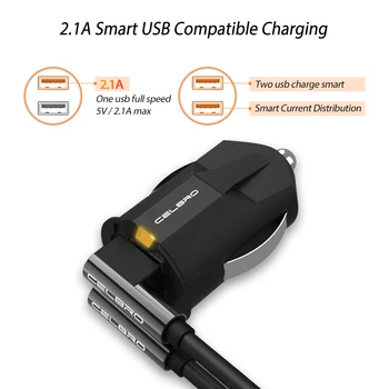 Mini USB Nabíjačka do Auta Auto Duálny Usb Nabíjačka na Mobilný Telefón Adaptér Auto 2A Usb Auto-nabíjačka Pre Samsung S20+ Nabíjačky Carcharger