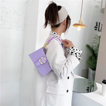 Biele dámske taška peňaženky, tašky cez rameno 2020 luxusnej kabelky Nakupujúcich crossbody mini značky kórejský s reťazca veľkoobchod strany taška
