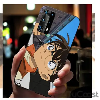 Anime detective conan Luxusný Telefón puzdro Na Huawei P20 P30 P20Pro P20Lite P30Lite Psmart P10 P40 pro