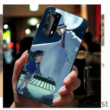 Anime detective conan Luxusný Telefón puzdro Na Huawei P20 P30 P20Pro P20Lite P30Lite Psmart P10 P40 pro