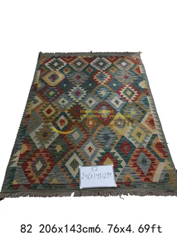 Kilim Textílie Ručné Poťahové Textílie Vlna Pletenie Koberce Mandala Oblasti Runner Luxus