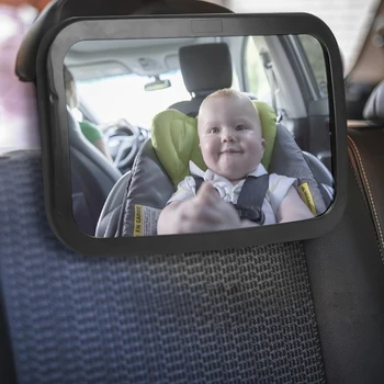 Nerozbitné Baby Auto Zrkadlo Auto Zadného Lavicového Sedadla opierky hlavy Spätné Zrkadlo Starostlivosť o Bezpečnosť Detský Monitor pre Auto, SUV, Van Truck