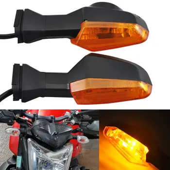 Motocykel Zadné Zase Signálneho Svetla Žltá Šošovka Blinker Indikátor LED Svetlo sa Hodí Pre Kawasaki NINJA ZX-6R 250R 300 650 1000