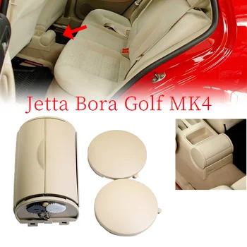 Auto Zadné Sedadlo Zásobník Bin Popolník Pre-Golf MK4 Bora, Jetta MK4 1998-2006(Béžová) 1J0857962H