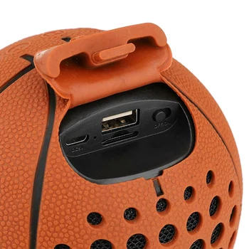 Basketbal Bluetooth Mini Reproduktor Creative Basketbal Stereo Prenosné Bezdrôtové Bluetooth Reproduktor