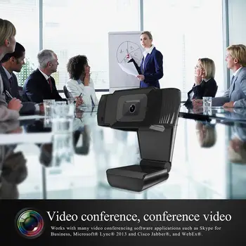 HD webová kamera 5 Mpx Automatické ostrenie HD Kamera 1080P PC Web USB Kamera Cam Video Konferencie s Mikrofónom pre Notebook