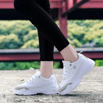 2021 nové largesize ženy, športová obuv bežné ženy topánky jednoduché módy non-slip priedušná opotrebovaniu outdoorové športy prechádzku