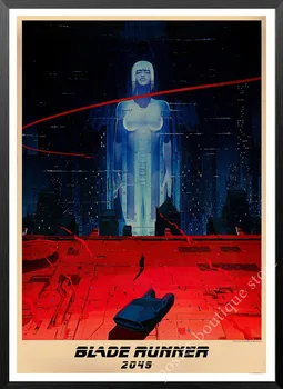 Nový Film Blade Runner 2049 Retro Plagátu Výtlačky Vysokej Kvality Samolepky na Stenu Pre Obývacia Izba Domáce Dekorácie na stenu-nálepky