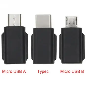 Previesť Konektor Plastové Smartphone Adaptér Prenosný Mini Prenos Dát Micro USB, Jednoduchá Inštalácia Pre DJI OSMO Vrecku