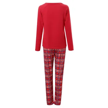 Mama Santa Claus Topy, Blúzky, Nohavice Rodiny Pyžamo Sleepwear Vianočné Oblečenie Nastaviť Rodinu Vianočné Pyžamo Pyžamá