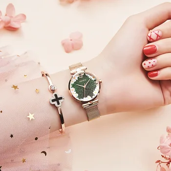 Sledujte Módne Dámy Ženy Iny Vietor Nepremokavé Hviezdy, dámske Hodinky, Luxusné Top Značky náramkové hodinky pre ženy