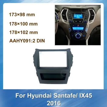 Autorádio Multimediálne fascia Na Hyundai Santafe IX45 201 AUTO Stereo DVD Prehrávač Panel Rám Doska Montážna Dash Inštalácia