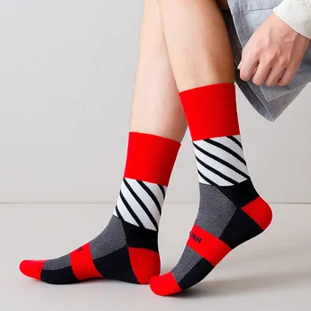 Farebné Šitie Ponožka pre Ženy Mriežky Ponožky Ženy Dospelých Kawaii Dámske Elegantné Vysoké Sox Bavlna Jar Ženské Módne Calcetines