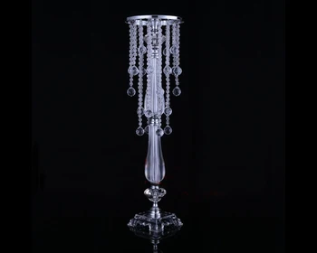 70cm vysoký crystal tabuľka vrchol svadobné dekorácie