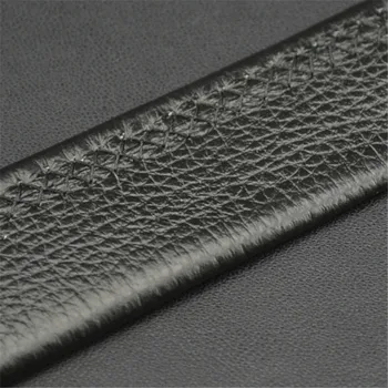 ZLRPH mužov novou značkou vysokej kvality podnikateľského kožené automatickej pracky pásu 3,5 cm čierna GZYY-ZD176