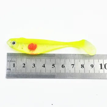 1pcs/veľa Rybárske Lure 8cm/5.3 g Mäkká Návnada Japonsko Shad Červ Swimbait silikónové návnadu isca umelé wobblers všetko pre rybolov