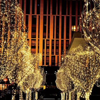 Led Reťazec Guirlande Kerstboom Víla Svetlo Vianočné Osvetlenie Vonkajšie Waterdicht Domov Garden Party Vonkajšie Vakantie Decoratie
