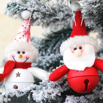 Malá Bábika Vianočné Prívesok Vianočný Strom Visí Drop Ornament Dovolenku Dekorácie Na Nový Rok Darčeky Hot Predaj