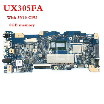 UX305FA S 5Y10 CPU pamäť s kapacitou 8 gb doske REV2.0 Pre ASUS UX305F UX305 U305F Notebook doske Testované Práca