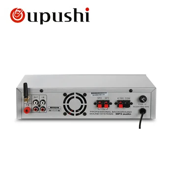 OUPUSHI H-50UZ 50W mini bluetooths zosilňovač s USB, SD karty Mp3, FM, LED displej