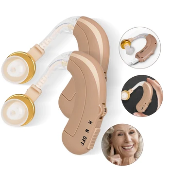Prenosný Mini Načúvacie prístroje Slúchadlové Zosilňovače Zvuku Nastaviteľné Ucha Sluchu Zosilňovač Pomoc Kit Tón Načúvacie prístroje pre Sluchovo postihnutých/Staršie