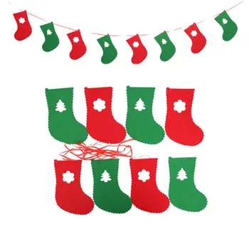 Populárne Nové Veselé Vianoce Banner Sobov Ponožky Vianočný Strom Vlajky Šťastný Nový Rok Vianočné Dekorácie, Photo Booth Rekvizity
