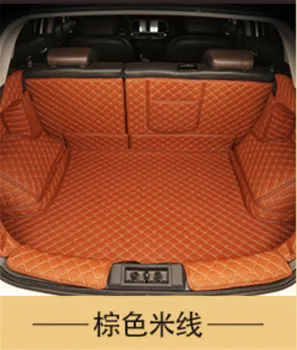 Pre Kia sportage 2013-3D troch-dimenzionální PU chvost box ochrannú podložku koberec kufra batožinu pad Auto styling