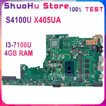 KEFU X405UA Pre ASUS X405U X405UN X405UR X405URR X405URP X405UQ X405UF Notebook Doske Testované, originálne I3-7100U 4GB RAM