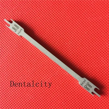 4 Veľkosti, Zubné Zátvorkách Rozchod Locator Nehrdzavejúcej Ocele Rod Zubné Ortodontická Materiálov