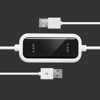 USB 2.0 Notebook Kópie PC Na PC, Dátový Kábel Synchronizácia Prenos Súborov Online Zdieľanie LED Displej Direct Most Plnenie High Speed Link